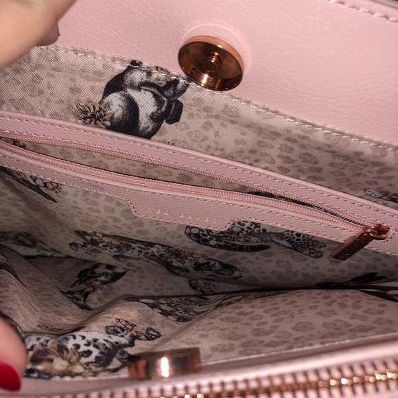 New Ted Baker Powder Pink Bow Tote Bag – Elegant and Versatile - Picture 6 of 6